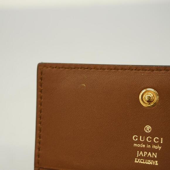 Gucci Wallet GG Supreme Brown Gold hardware - Picture 10 of 11
